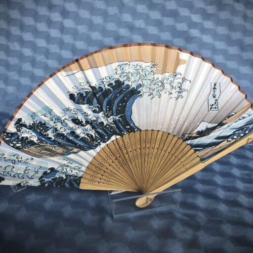 hand fan display easel