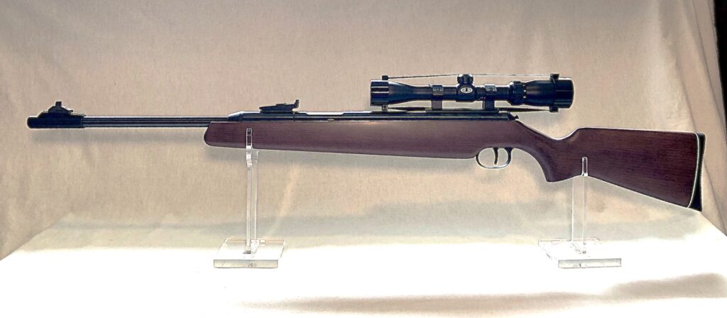 clear rifle display