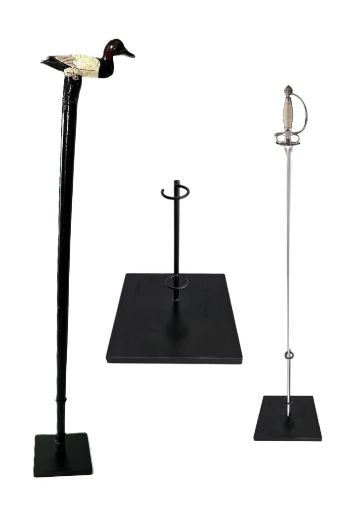 cane and sword display