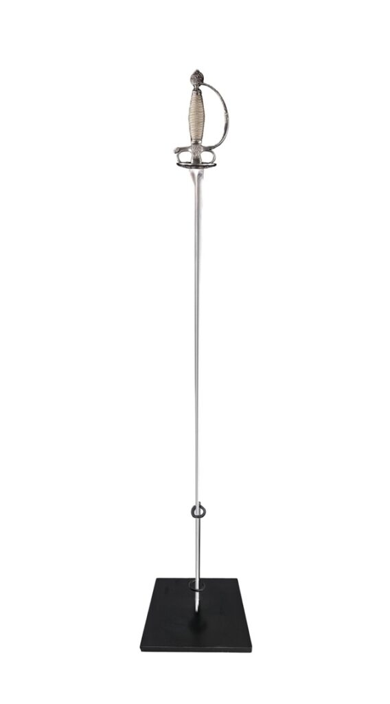 vertical sword display