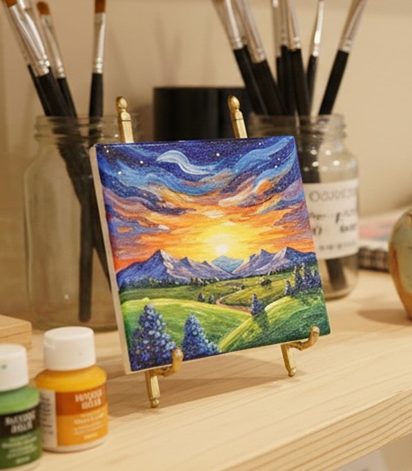 art display easel