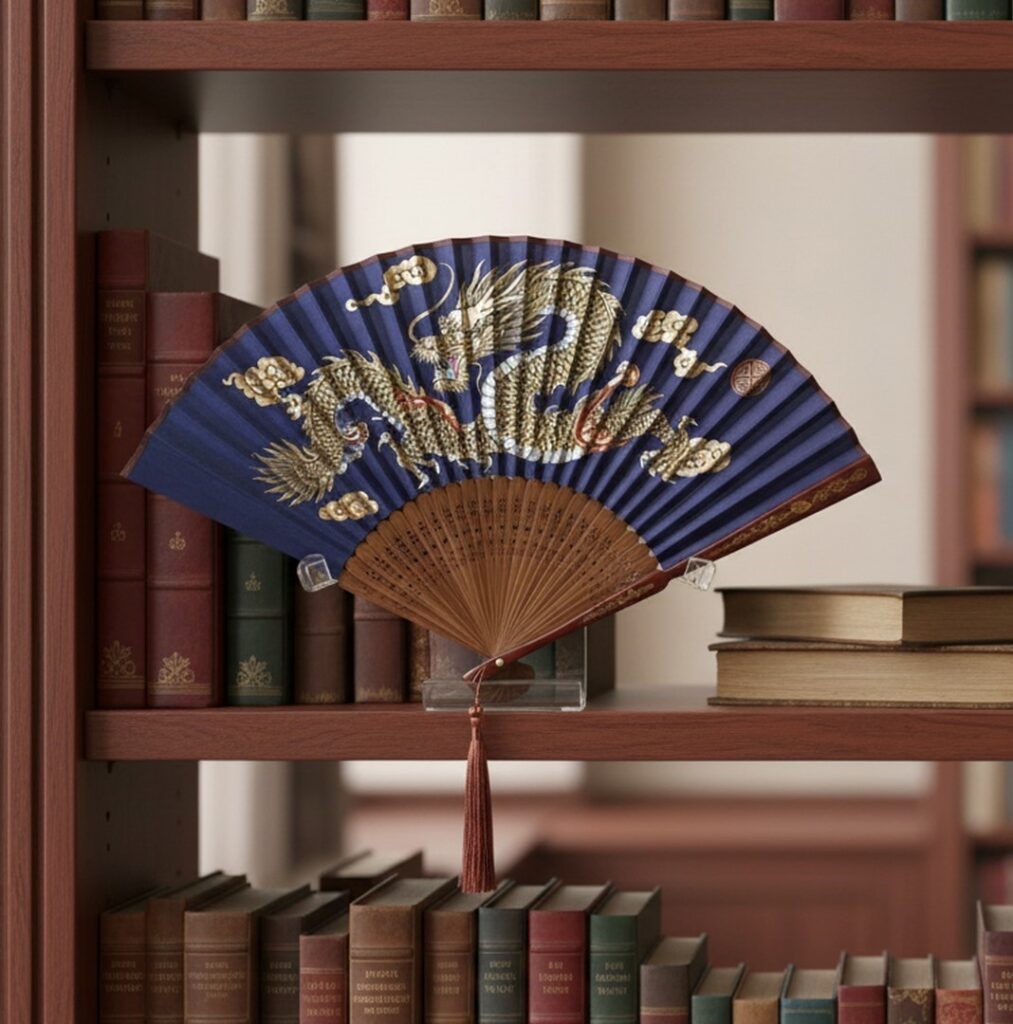 fan holder display