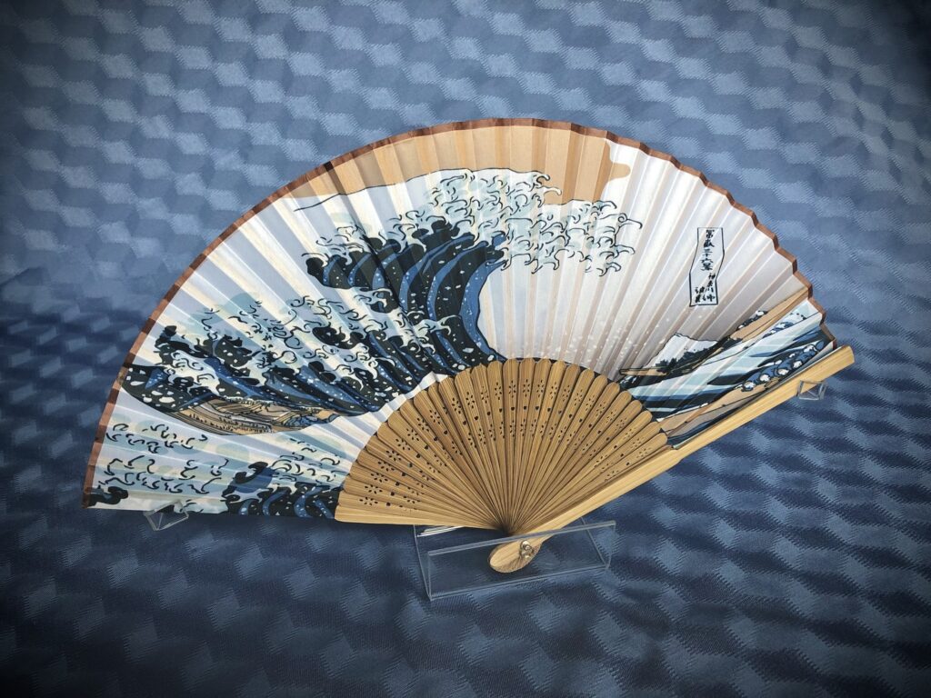 large fan display stand
